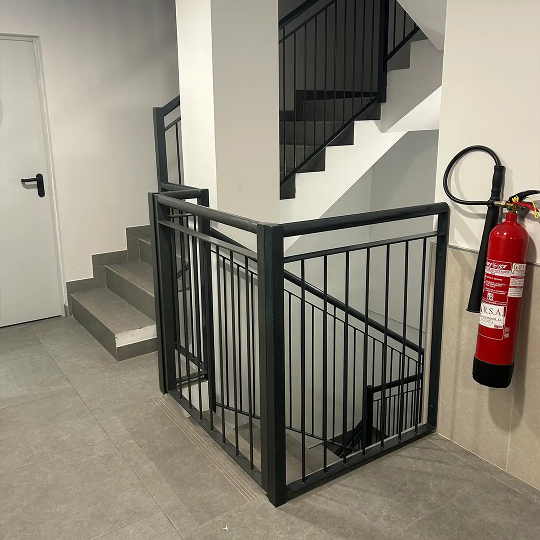 diseño de barandillas en hierro